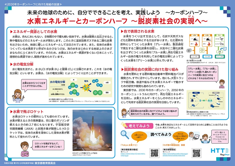 水素エネルギーとカーボンハーフ ～脱炭素社会の実現へ～